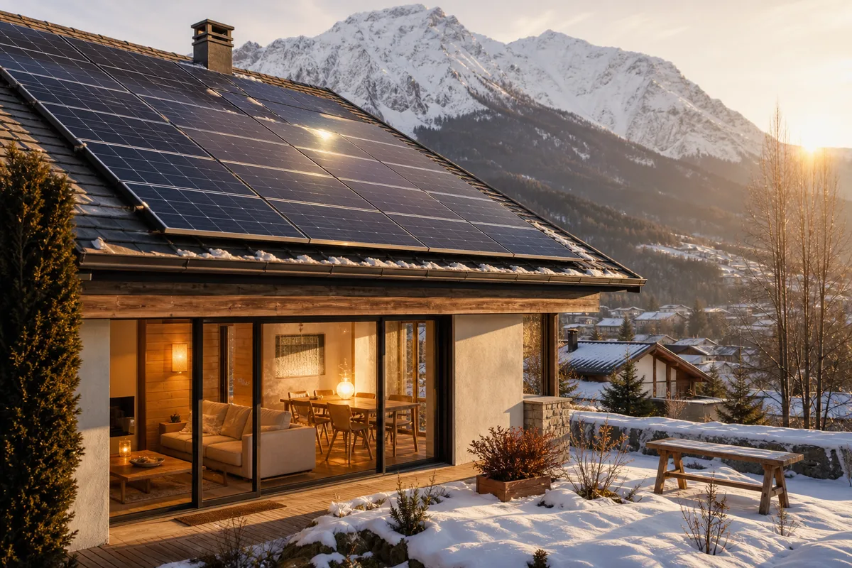 Chauffage électrique et solaire à Saint-Chaffrey : le duo qui allège l'hiver
