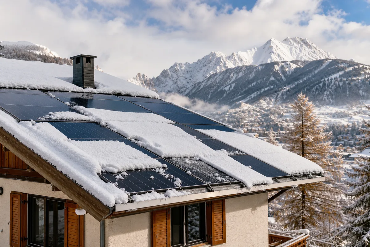 Neige et panneaux solaires à Saint-Chaffrey : ce qu'il faut prévoir dans la vallée de la Guisane (Serre Chevalier)
