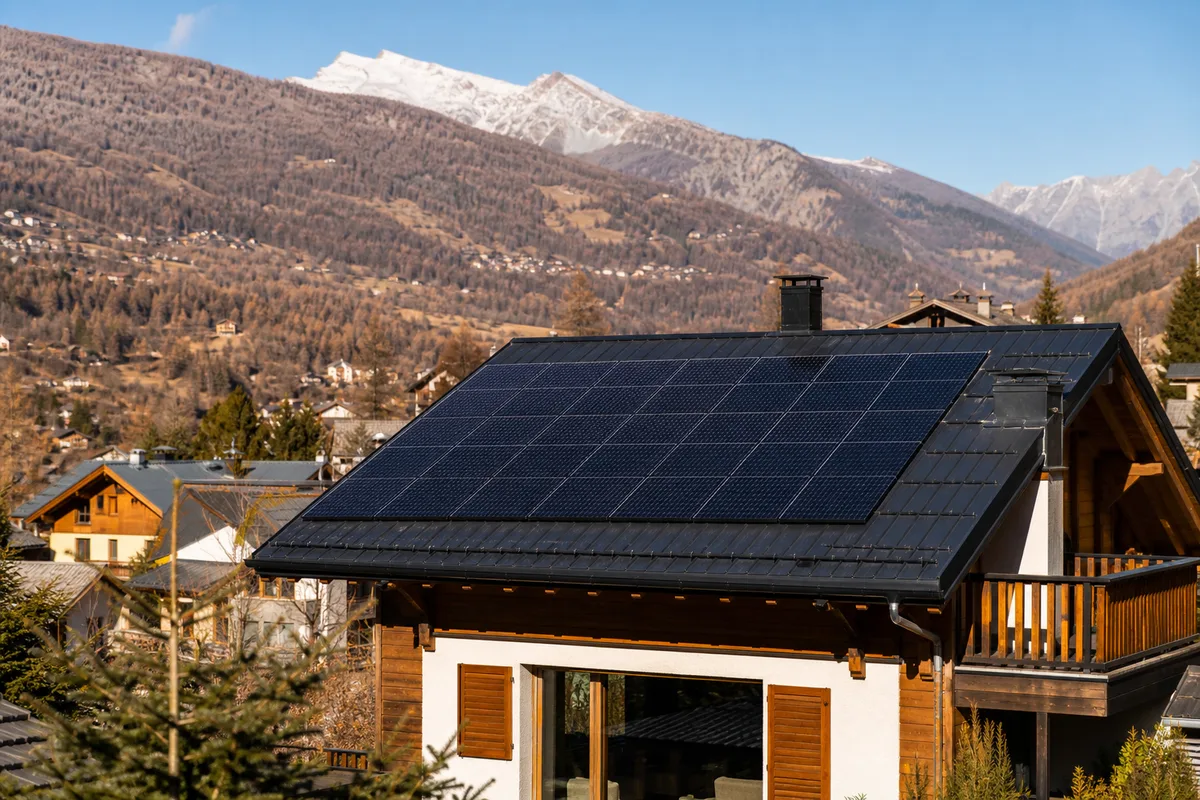 Installation photovoltaïque à La Salle-les-Alpes (05240)