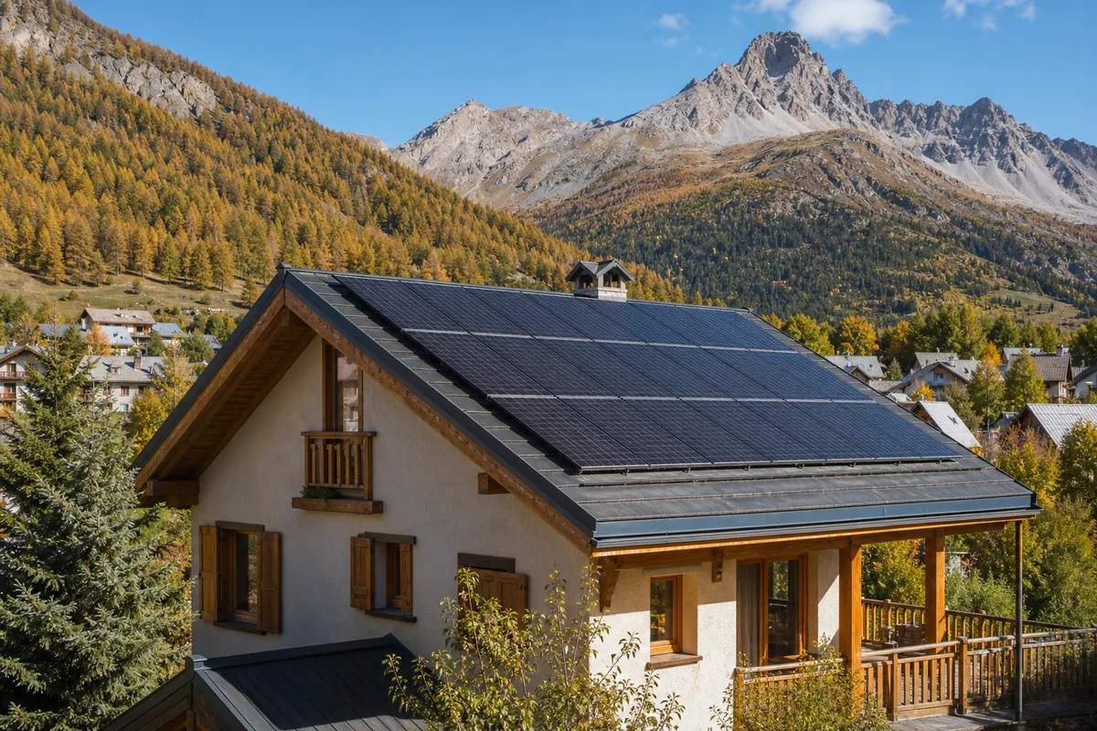 Panneau solaire Le Monêtier-les-Bains (05220) : installation photovoltaïque